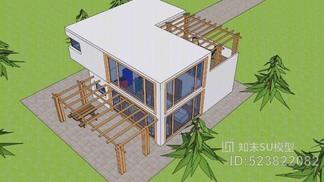 小房子su模型下载【id:523822082】