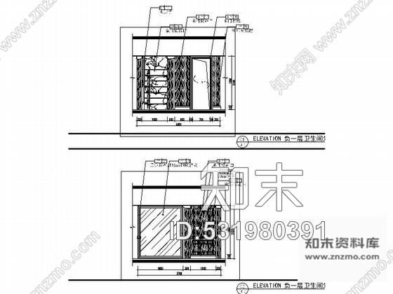 施工图哈尔滨法式风格三层联排别墅室内装修图含实景cad施工图下载【ID:531980391】