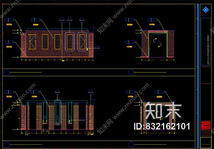 HBA武汉花山碧桂园凤凰希尔顿酒店二期别墅丨设计方案+CAD施工图+物料书+景观施工图下载【ID:832162101】