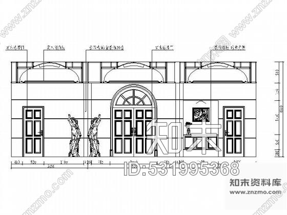 施工图成都欧式风格三层别墅装修图cad施工图下载【ID:531995368】