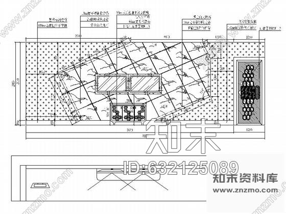 施工图厦门高档KTV包厢室内装修施工图含效果cad施工图下载【ID:632125089】