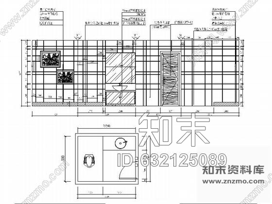 施工图厦门高档KTV包厢室内装修施工图含效果cad施工图下载【ID:632125089】