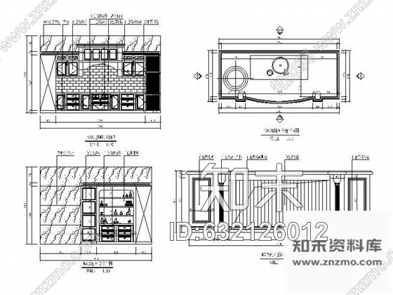 施工图北京欧式豪华KTV包厢室内设计施工图cad施工图下载【ID:632126012】