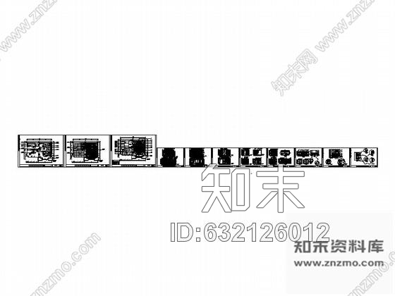 施工图北京欧式豪华KTV包厢室内设计施工图cad施工图下载【ID:632126012】