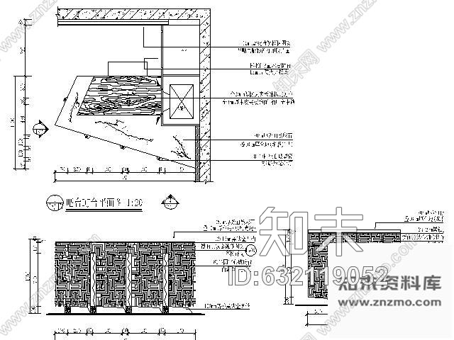 施工图国际娱乐会所VIP房施工图Ⅱcad施工图下载【ID:632119052】