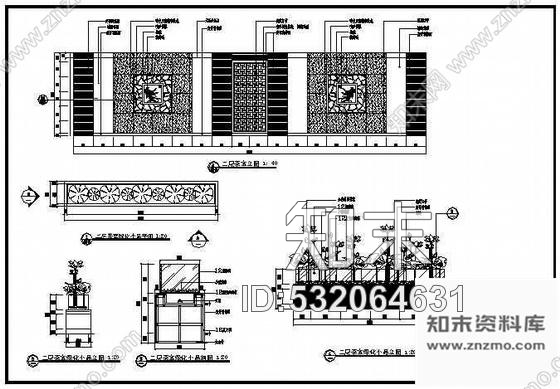 施工图酒店装修成套图01cad施工图下载【ID:532064631】