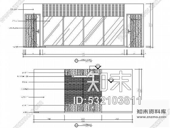 施工图小会议室装修图cad施工图下载【ID:532103811】