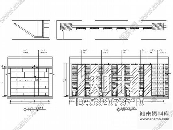 施工图上海某时尚美容美发店室内装修施工图施工图下载【ID:532073710】