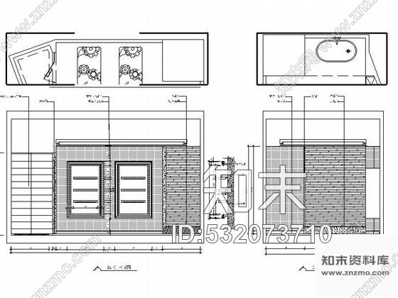 施工图上海某时尚美容美发店室内装修施工图施工图下载【ID:532073710】