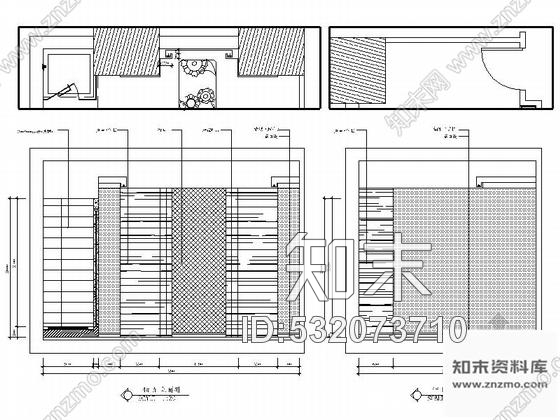 施工图上海某时尚美容美发店室内装修施工图施工图下载【ID:532073710】