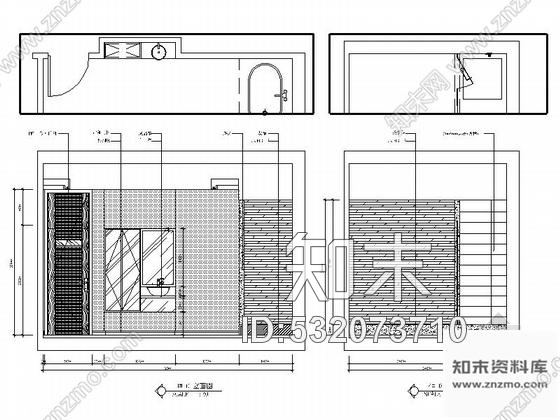 施工图上海某时尚美容美发店室内装修施工图施工图下载【ID:532073710】