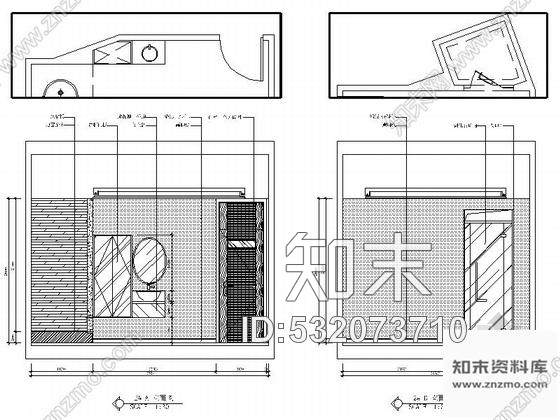 施工图上海某时尚美容美发店室内装修施工图施工图下载【ID:532073710】