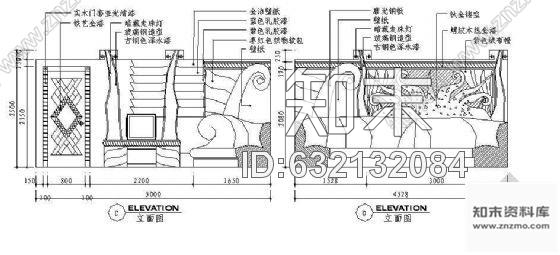 施工图ktv包房装饰装修图cad施工图下载【ID:632132084】