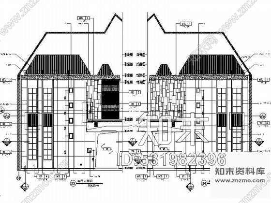 施工图宁波名师新古典双层别墅装修设计施工图含实景cad施工图下载【ID:531982396】