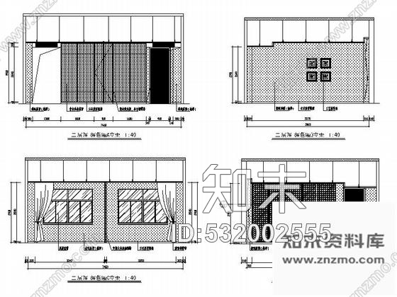 施工图杭州现代新中式风格特色加盟连锁火锅店装修施工图含效果cad施工图下载【ID:532002555】