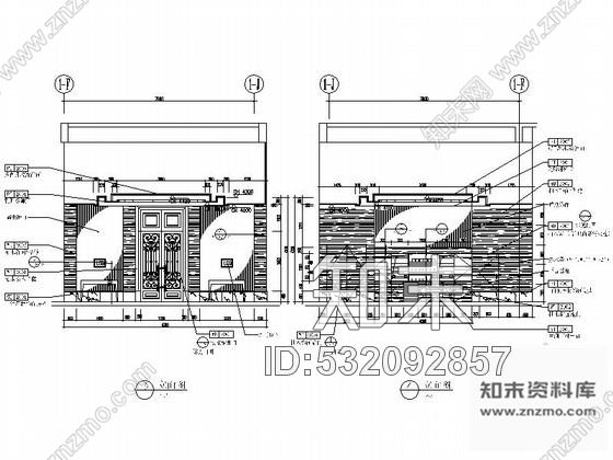 施工图深圳知名酒店会议室设计施工图cad施工图下载【ID:532092857】