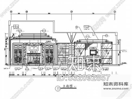 施工图深圳知名酒店会议室设计施工图cad施工图下载【ID:532092857】