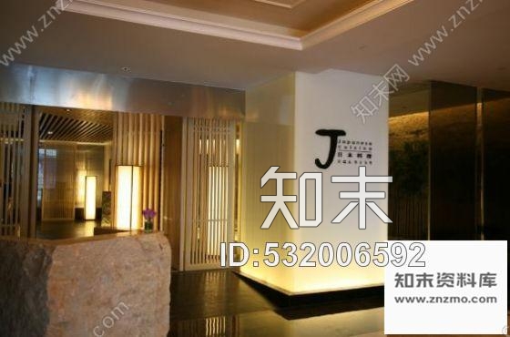 施工图豪华酒店日本料理餐厅装修图含实景cad施工图下载【ID:532006592】