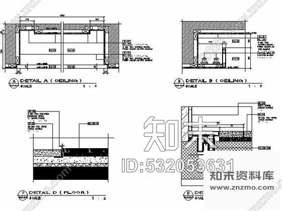 施工图皇冠酒店异型行政套房1施工图cad施工图下载【ID:532053631】