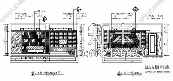 施工图广州某豪华KTV包间室内装修施工图含效果cad施工图下载【ID:632126033】