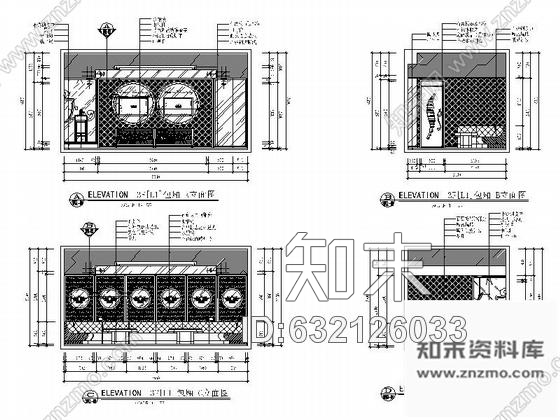 施工图广州某豪华KTV包间室内装修施工图含效果cad施工图下载【ID:632126033】