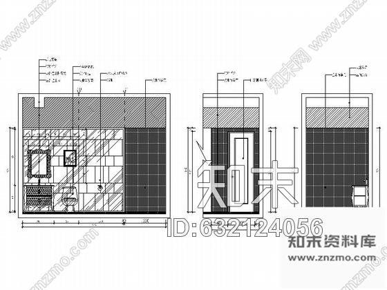 施工图广东豪华娱乐KTV包厢室内设计施工图含效果cad施工图下载【ID:632124056】