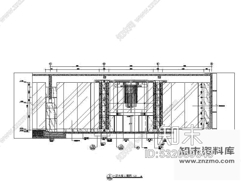 施工图长沙某知名大酒店装修图cad施工图下载【ID:532059643】