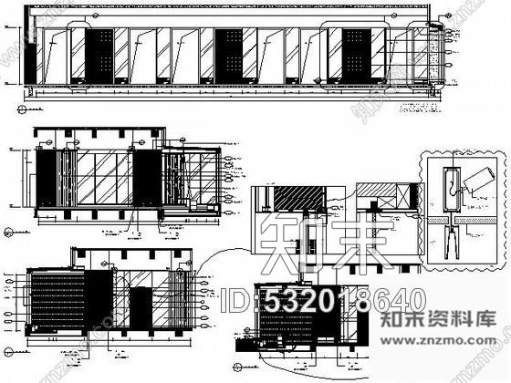 施工图上海五星奢华酒店施工图含实景cad施工图下载【ID:532018640】