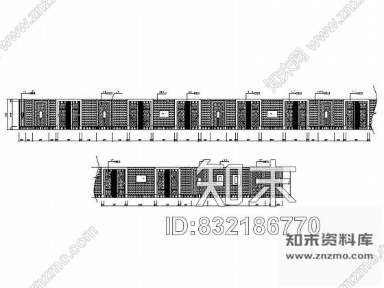 超五星酒店多功能厅立面详图cad施工图下载【ID:832186770】