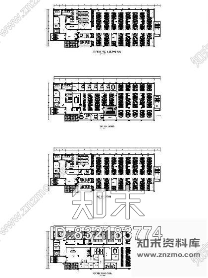 图块/节点办公楼平面布置图施工图下载【ID:832183774】