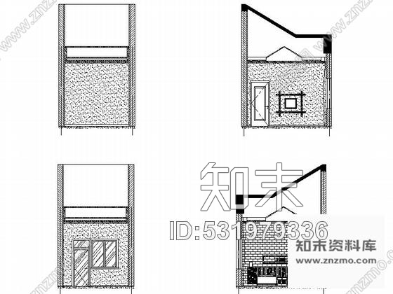 施工图唐山假日生态园农庄两层别墅装修施工图含方案cad施工图下载【ID:531979336】