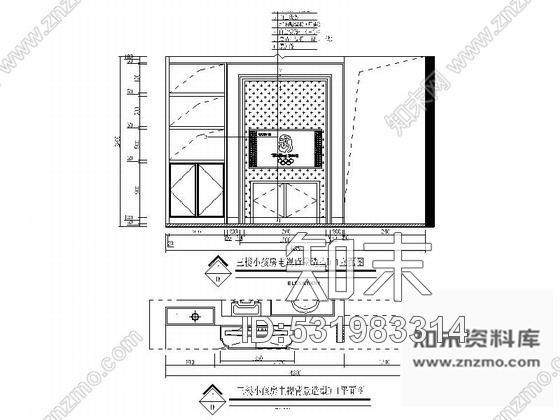 施工图江西知名房产新中式三层别墅装修施工图cad施工图下载【ID:531983314】