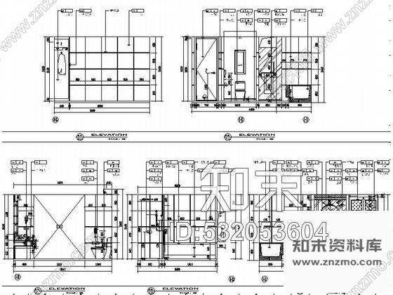 施工图公寓式酒店客房装修图Ⅰcad施工图下载【ID:532053604】