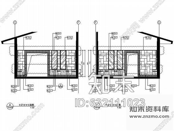 施工图广东印度风情高尔夫会所室内装修CAD施工图含效果图、实景图施工图下载【ID:632111023】