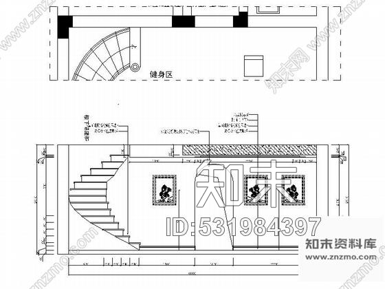 施工图南通大型高端居住社区欧式别墅室内设计装修图含效果施工图下载【ID:531984397】