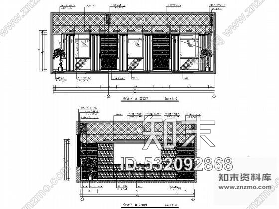 施工图沈阳某大学中会议室施工图cad施工图下载【ID:532092868】