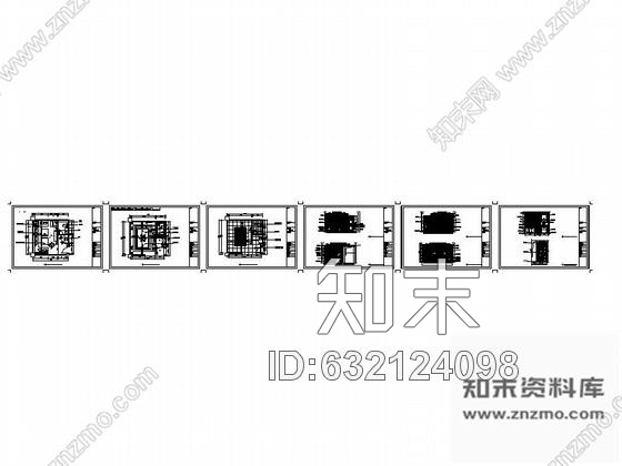 施工图KTV时尚包间室内装修设计图cad施工图下载【ID:632124098】