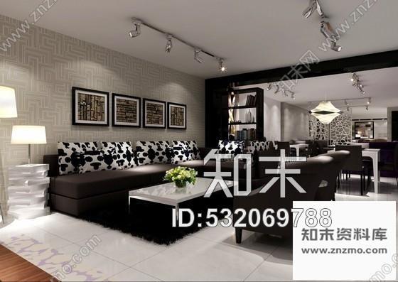 施工图精品家具沙发专卖旗舰店室内装修图含效果施工图下载【ID:532069788】