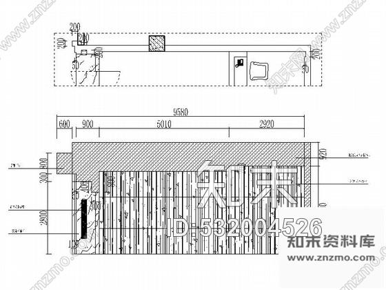 施工图上海特色餐饮现代中式风格餐厅室内装修施工图含效果cad施工图下载【ID:532004526】