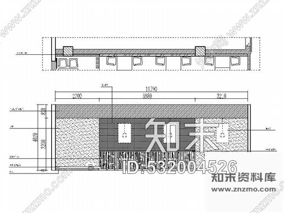 施工图上海特色餐饮现代中式风格餐厅室内装修施工图含效果cad施工图下载【ID:532004526】