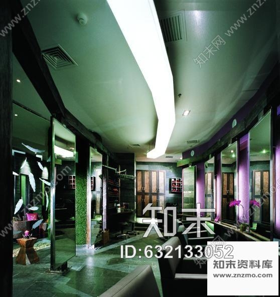 施工图北京某美容中心装修图(含效果)cad施工图下载【ID:632133052】