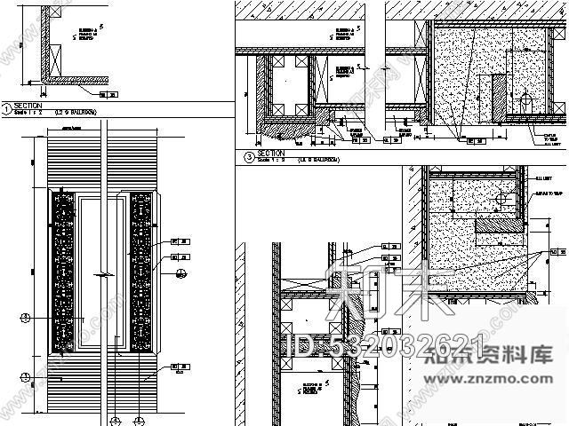 施工图成都五星级酒店部分施工图含实景cad施工图下载【ID:532032621】