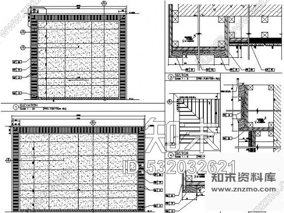 施工图成都五星级酒店部分施工图含实景cad施工图下载【ID:532032621】