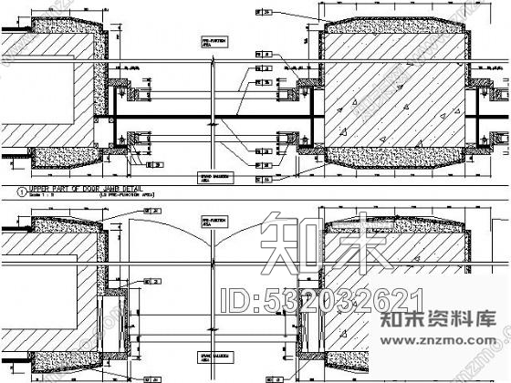 施工图成都五星级酒店部分施工图含实景cad施工图下载【ID:532032621】