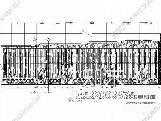 施工图现代多功能厅室内装修图含效果cad施工图下载【ID:532093875】