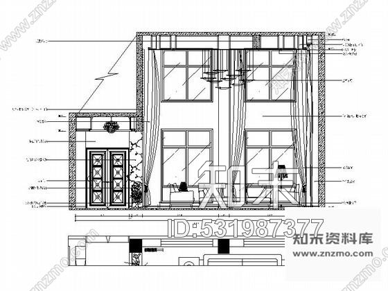 施工图福建某时尚三层别墅全套施工图cad施工图下载【ID:531987377】