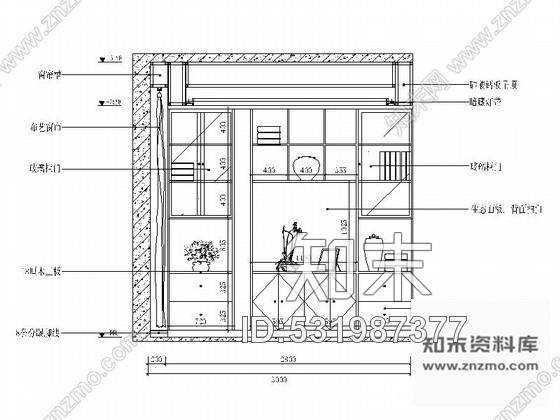 施工图福建某时尚三层别墅全套施工图cad施工图下载【ID:531987377】