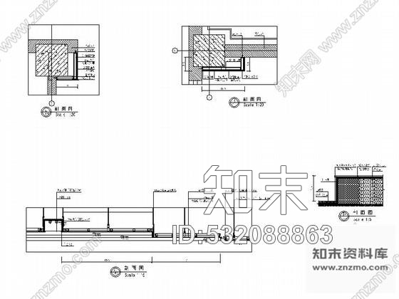 施工图某视频会议室室内设计装修图cad施工图下载【ID:532088863】