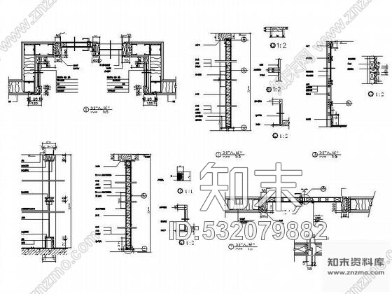 施工图中国银行办公楼装饰图cad施工图下载【ID:532079882】