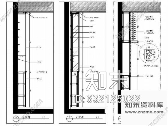 施工图福建欧式豪华音乐会所包厢设计施工图cad施工图下载【ID:632125022】